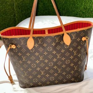 Authentic LV Neverfull GM